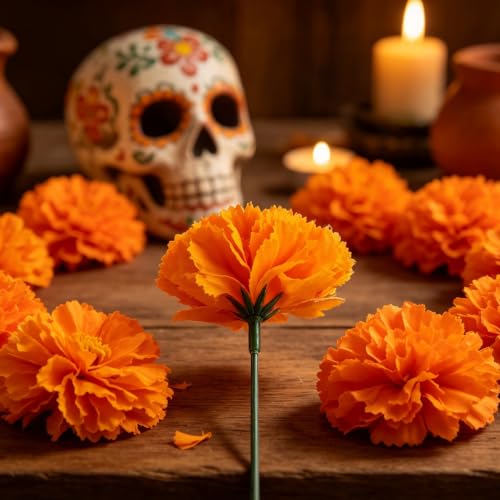 Dia De Los Muertos Ofrenda Decorations for Day of the Dead Altar 59 Pcs - image 4