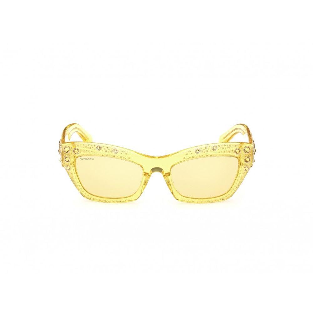 Swarovski SK0380 39J okulary przeciwsłoneczne, unisex-dorośli, wielokolorowe (wielokolorowe), jeden rozmiar