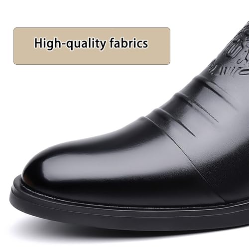 Winter New Men's Trendy Versatile Mid-Calf Warm Leather Booties Business Casual Cotton Shoes - Lightweight Flexible Fit Durable Rubber Sole2