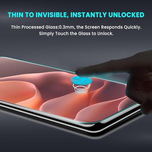 Image of FIRST MART UV Tempered Glass for Motorola Edge 70 Pro Plus - Pack of 2, 9H Full-Glue Curved Screen Protectors, HD Clear, Fingerprint Compatible, Installation Kits | Crystal Clear