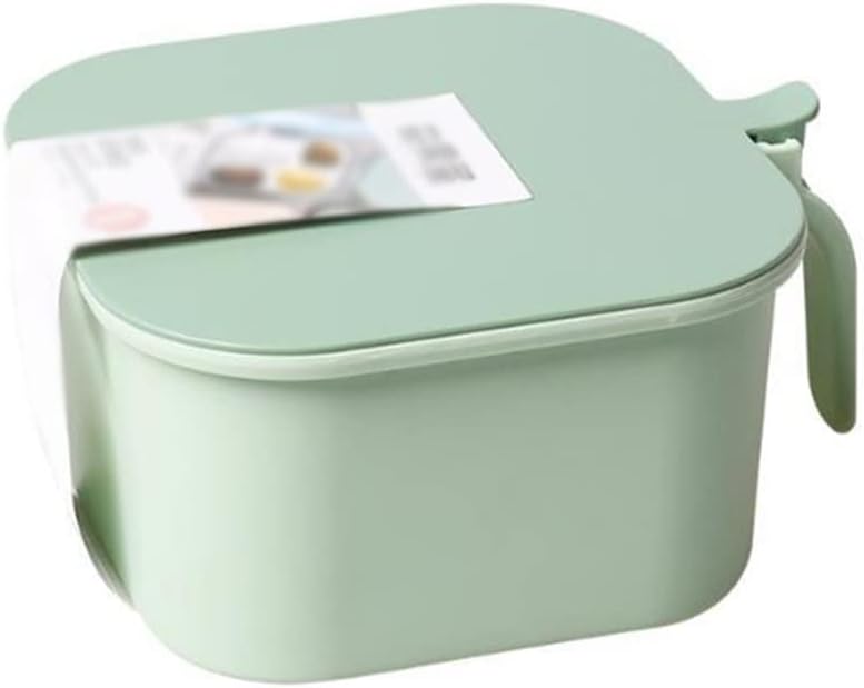 Home kitchen spice box compartment with handle spice jar kitchen tool accessories(D)