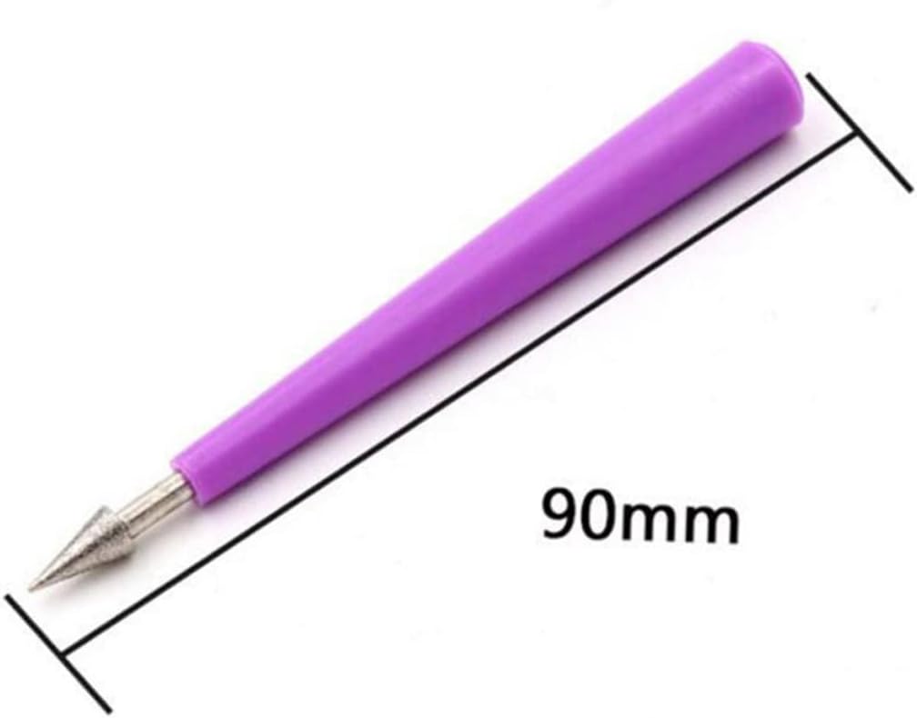 4Pcs Bead Hole Reamer Set, 0.6-3mm Needle Style Opener