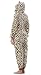 Pijama Onesie Adultos Mujer Cosplay Animal Disfraces Sleepwear Leopardo M