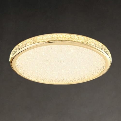 Chandelier LED Gold Prénatif suspension ronde pour îlot de cuisine et chambre