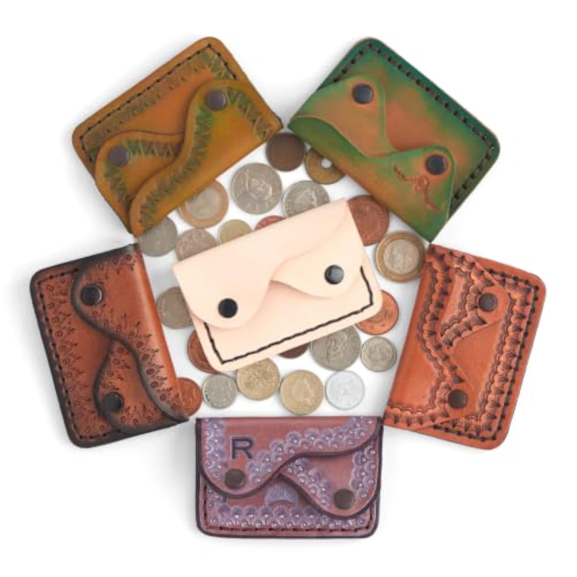 Two-Pocket Coin Purse Kit, Organised Storage