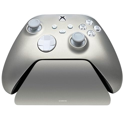 Base di Ricarica Rapida Universale per Xbox - Caricabatterie Rapido per controller Xbox (Ricarica Rapida, Compatibilità Universale, Sistema a Contatto Magnetica) Lunar Shift