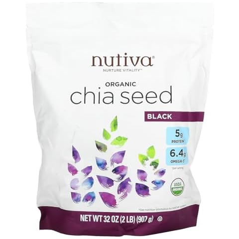 Nutiva Organic Premium Black Chia Seeds Cover