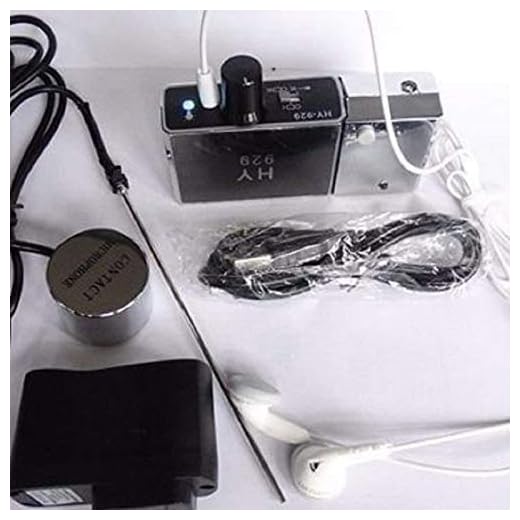 HY929 High Strength Wall Microphone Voice Bug/Ear Listen Device +Recorder