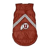 Littlearth NCAA Unisex NCAA Pet Puffer Vest, Unisex, rot, Small