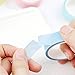 VIVIQUEN Washi Tape Set 40 Rolls Masking Tape Pack Colorful Decorative Thin Tapes Fit DIY Scrapbooking Crafts Gift Wrapping Tapes(5MM and 3MM Wide)