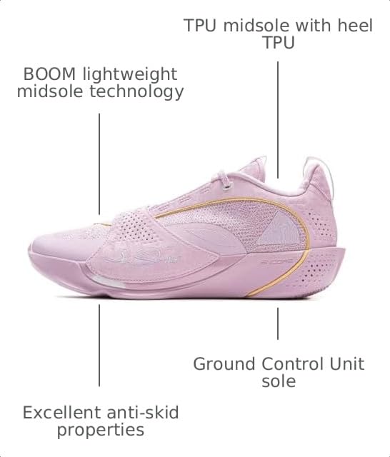 Image of LI-NING Wade All City Series Men's Basketball Shoes Lightweight High Rebound Professional Match Sneakers
