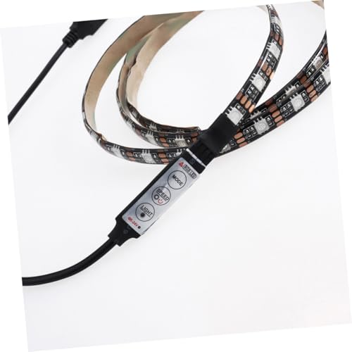Tira de luz LED RGB flexible 1m con control USB COHEALI miniatura 2