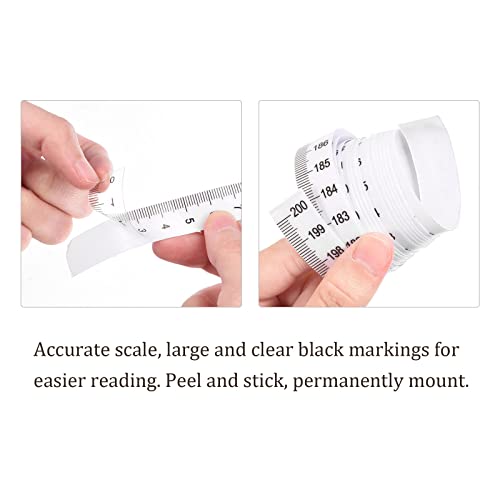 Cinta métrica adhesiva métrica 200 cm, impermeable miniatura 2