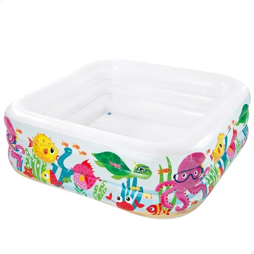 Intex 57471 - Piscina Hinchable Infantil, Acuario, Medidas 159X50 Cm, 340 Litros, Incluye Kit De Reparación