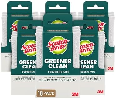 Scotch-Brite Esponja de limpeza Greener Clean Scrubbers que não a...