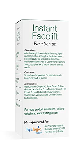 Hyalogic 858259000353 Instant Facelift Serum W/Hyaluronic Acid & Pepha Tight Formula To Lift thumb #4