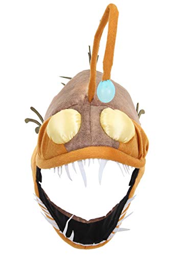 Elope EL291640 Glowing Anglerfish Light Up Hat - Illuminate The Night With This Jawesome Costume Accessory! thumb #2