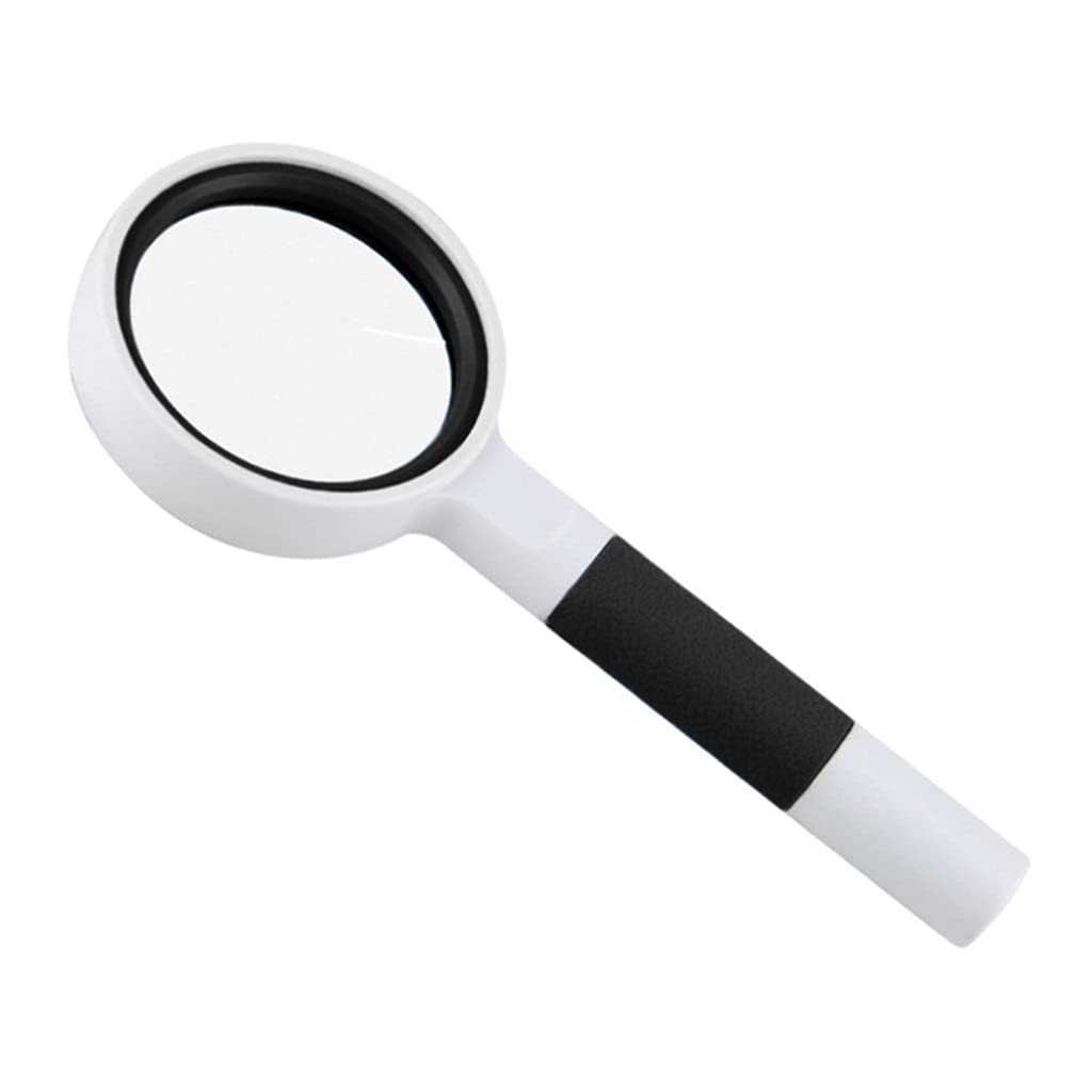 Dkiugl Svart Magnifying Glass Handheld Magnifier 50/65/75/100Mm Lens Diameter For Reading