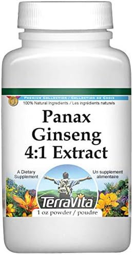 Panax Ginseng 41 Extracto en polvo (1 oz, ZIN 524950) - 2 unidades