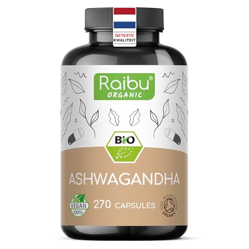 RAIBU Biologische Ashwagandha 270 Capsules