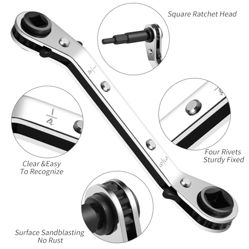 VORIGY 2pcs HVAC Service Wrench Set