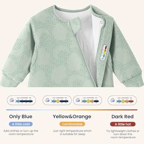 Image of Unisex Sleeping Bag for Babies and Toddlers 3.5 Tog Sleep Sack, Baby Sleep Sack, One piece with sleeves, Gifts for Baby