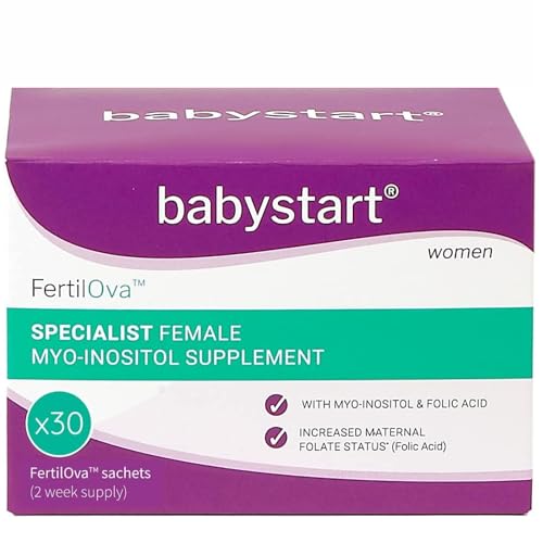 Babystart FertilOva Fertility Supplement, Help with Conception for Women - for Female use (30 sachets)