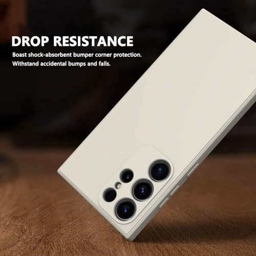 Image of for Samsung Galaxy S23 Ultra Case White, Scratch Resistant with Soft Touch, Slim Thin Phone Cover for Samsung Galaxy S23 Ultra