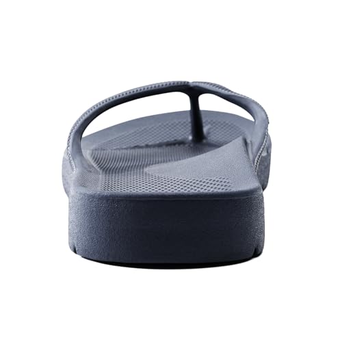 Image of Flip Flops for Women and Men with Arch Support Comfortable Recovery Slide Sandals Slip Resistant Shower Shoes Walking Thong Sandals Lightweight and Soft Footbed Slides Flip Flops