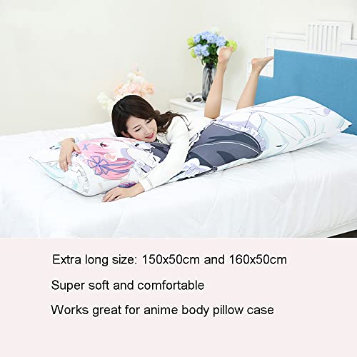 Full Body Pillow Vacuum Package 150X50Cm, Anime Body Pillow Insert For Adults, Cooling Long Body Pillow For Bed, Great For Side Sleeper #TOP4