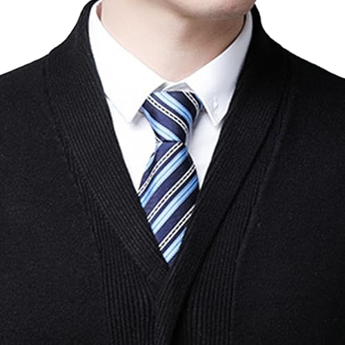 Knitted Sweater Vest for Men Lightweight Casual Breathable Tank Top Fit Slim Button Sleeveless Cardigans3