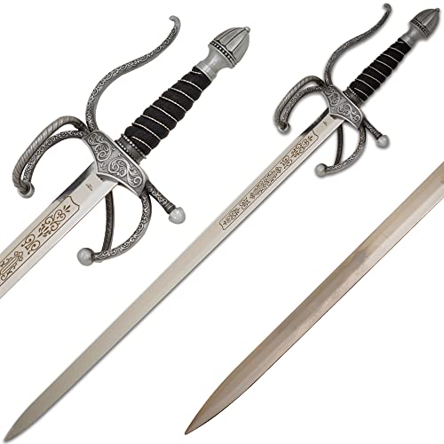 Medieval Warrior Middle Ages El CID Rapier-Sword Comes with Scabbard (HK)