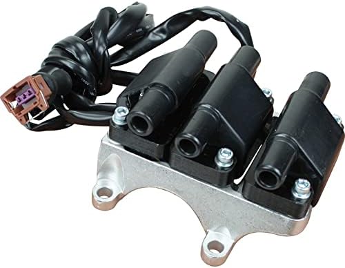 AIP Electronics Premium Ignition Coil Pack Compatible with 1992-1998 Audi OEM Fit C376