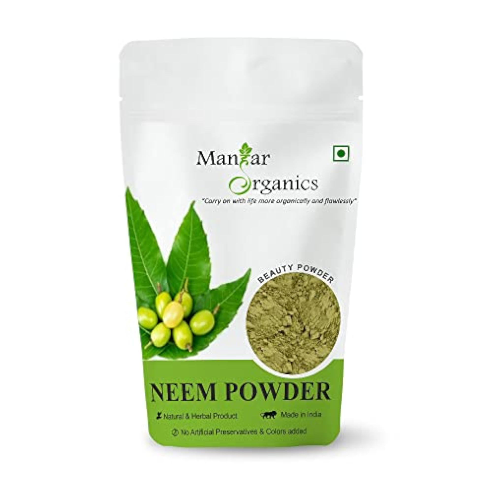 Neem Powder for Hair & Face Pack, 100g
