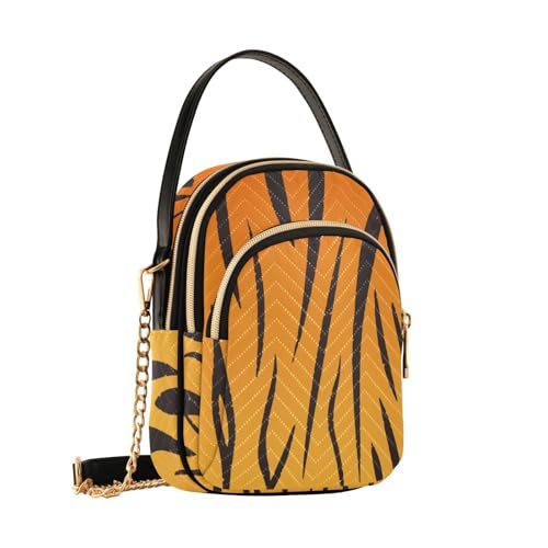 susiyo Abstract Black Tiger Stripes Small Crossbody Bags Shoulder Bag for Women Multi Zipper Stylish Ladies Messenger Bags Phone Purse Handbag Wallet2