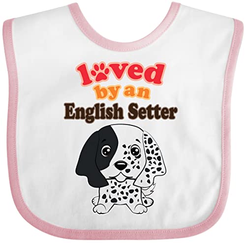 inktastic English Setter Dog Gift Baby Bib