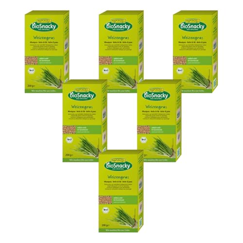 Rapunzel Weizengras bioSnacky (6 x 200 gr)