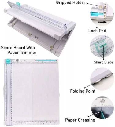 Image of MGS 1 Paper Cutter Rubber Grip Cutting Mat (Set of 1, White)