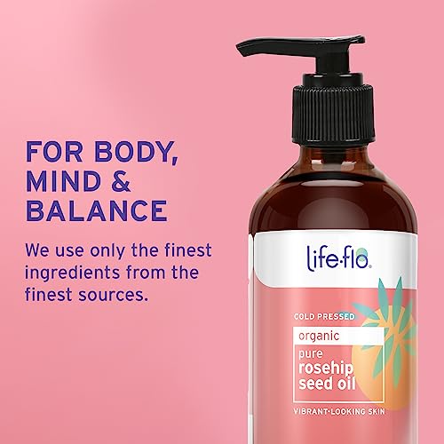 Life-Flo Pure Rosehip Oil, 4 Oz