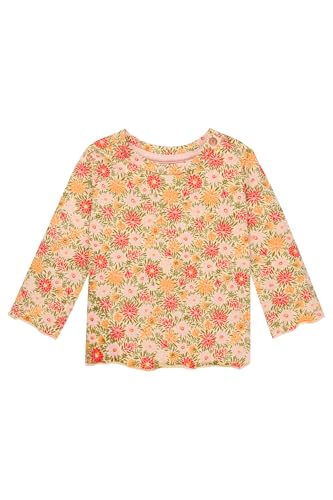 Noppies T-Shirt à Manches Longues Manitou pour bébé Fille, Motif Floral - N328, 24 Mois