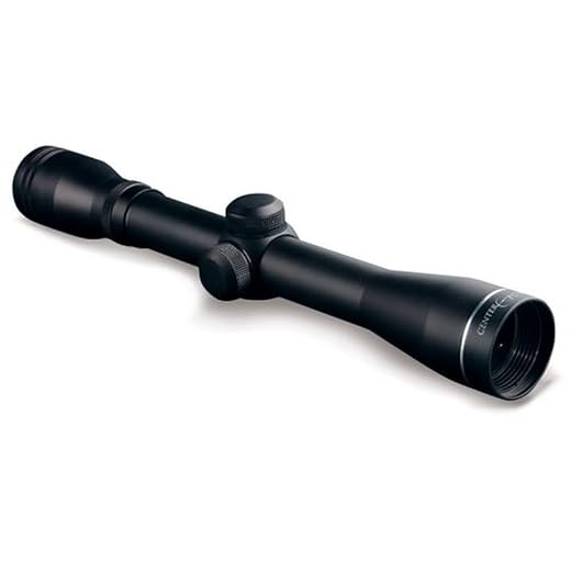 Crosman CenterPoint Optics CP4032 4x32mm Duplex Reticle Airgun Riflescope, Black