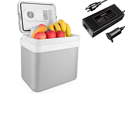 AstroAI Mini Car Fridge 24L Cooler and 8.5A Converter, not only Available in Car, but Also at Home