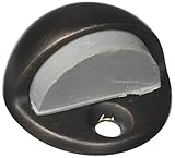  Baldwin 4000 1 Inch Half Dome Brass Door Bumper, Distressed Venetian Bronze