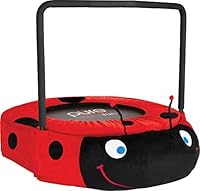 Algopix Similar Product 1 - Pure Fun Ladybug Jumper Trampoline, Red