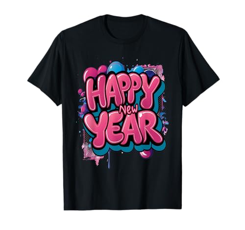 Feliz Año Nuevo 2025 Nochevieja Camiseta