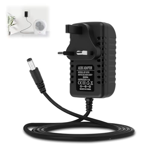DC 5V 1A Power Supply, AC Adapter 100-240V 50 60Hz to DC 5V Driver Transformer Switching Converter with 5.5mmx2.5mm Plug for LED Strip Lights CCTV Wireless Router Speakers (1A, 5W)