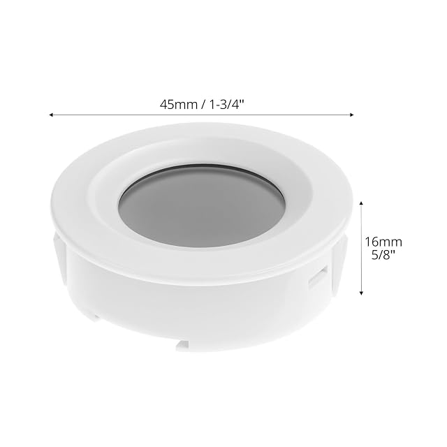 Foto 6 de 7 de QWORK® Termómetro Digital para Acuario con Pantalla LED Verde y Botón Táctil, Rango 0-60°C Precisión 0.1°C