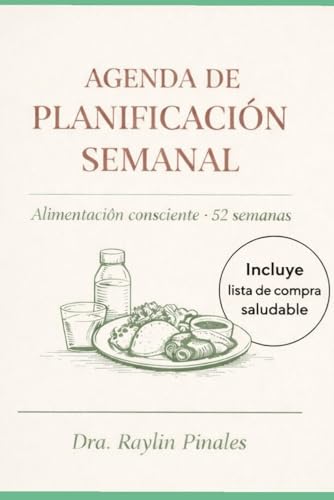 Imagen de Agenda Planificador de Comidas y Hábitos Saludables: Organiza tu alimentación