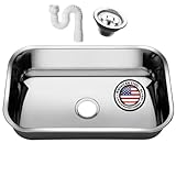 Cuba Aço Inox American Steel N°2-17 Extra Funda 56x34 Válvula