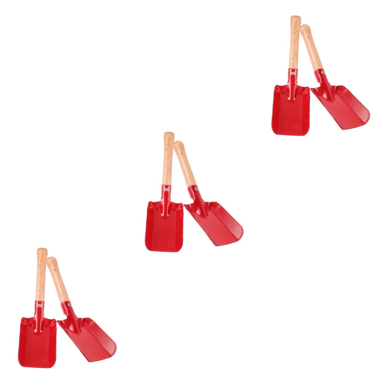 Abaodam 3 Series Jardín Herramienta De Trasplante Y Plantación De Mano Jardinería Resistente 2 Piezas X 3